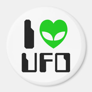 Imán I Alien Heart UFO