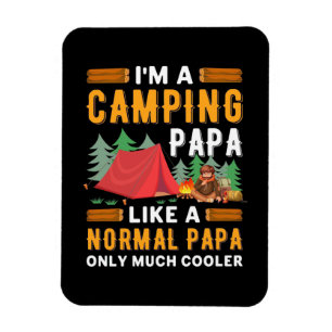 Imán I Am A Camping Papa
