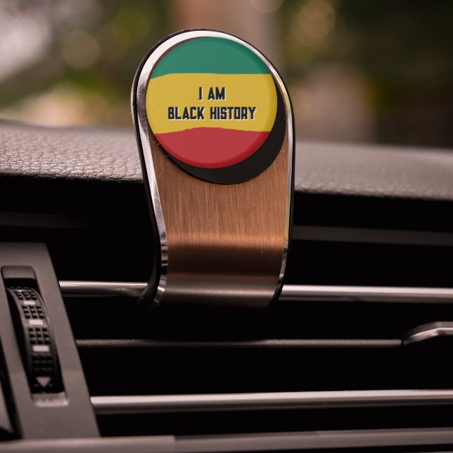 Imán I Am Black History Flag Magnet (I am Black History Magnet 
)