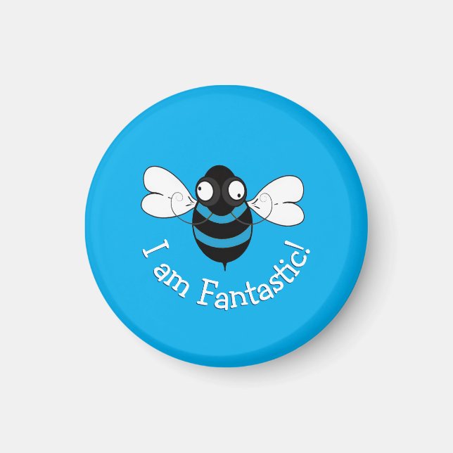 Imán I Am Fantastic! Magnet - Blue Background (Frente)