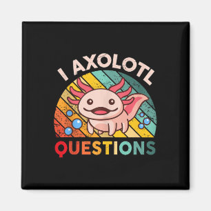 Imán I Axolotl cuestiona a los Chicas Niños Cute Kawaii