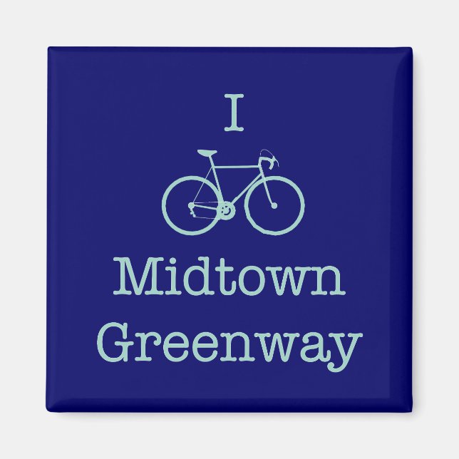 Imán I Bike Midtown Greenway (Frente)