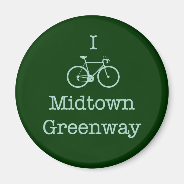 Imán I Bike Midtown Greenway (Frente)