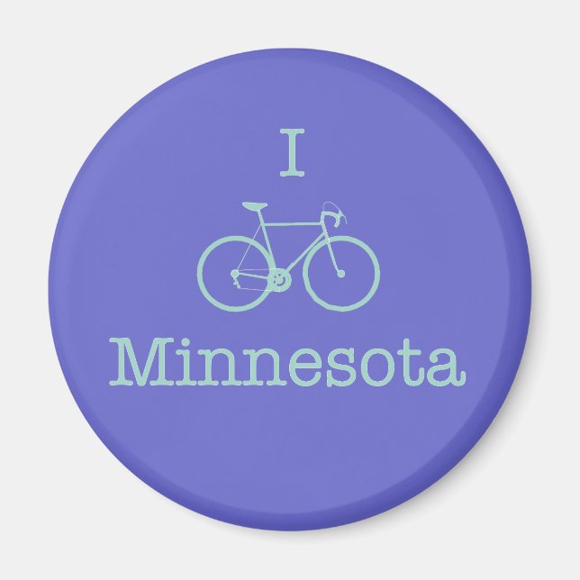 Imán I Bike Minnesota (Frente)