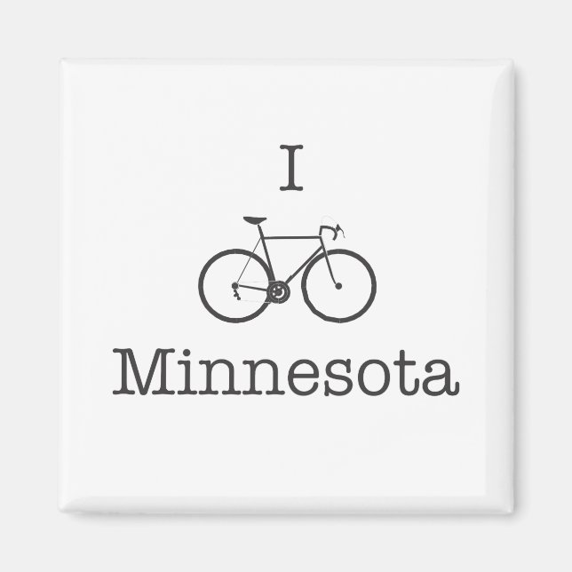 Imán I Bike Minnesota (Frente)
