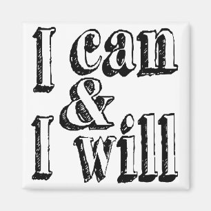 Imán I Can y I Will