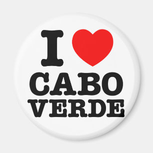Imán I corazón Cabo Verde