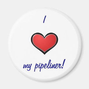 Imán I (corazón) mi pipeliner