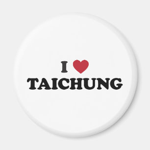 Imán I corazón Taichung Taiwán