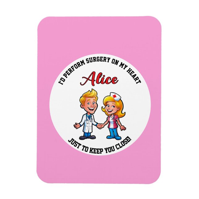 Imán I’d perform surgery on my heart just to DOCTOR  (Vertical)