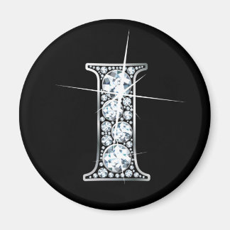 Imán "I" Diamond Bling Magnet