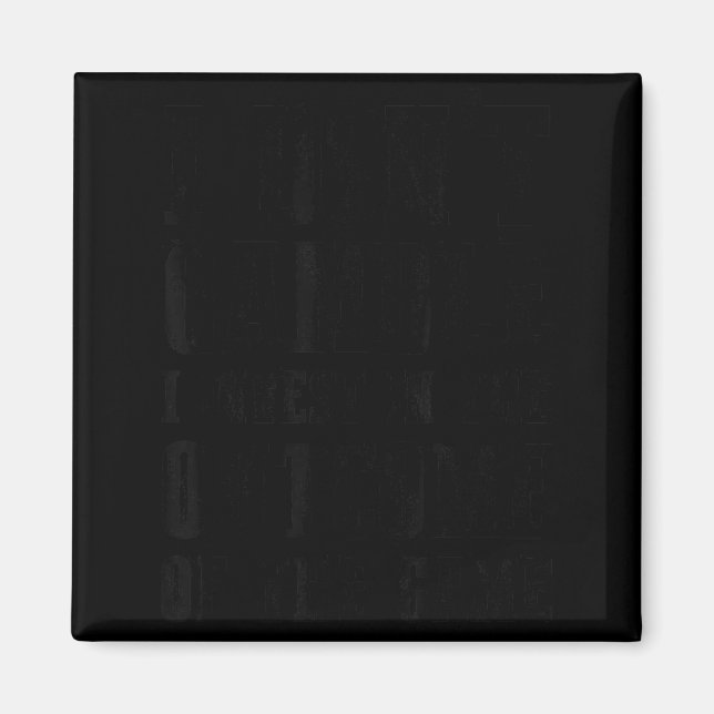 Imán I Don't Gamble I Invest In The Outcome Of The Game (Frente)