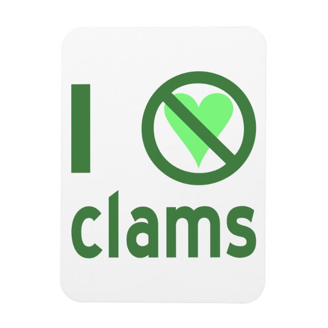 Imán I Hate Clams (Vertical)