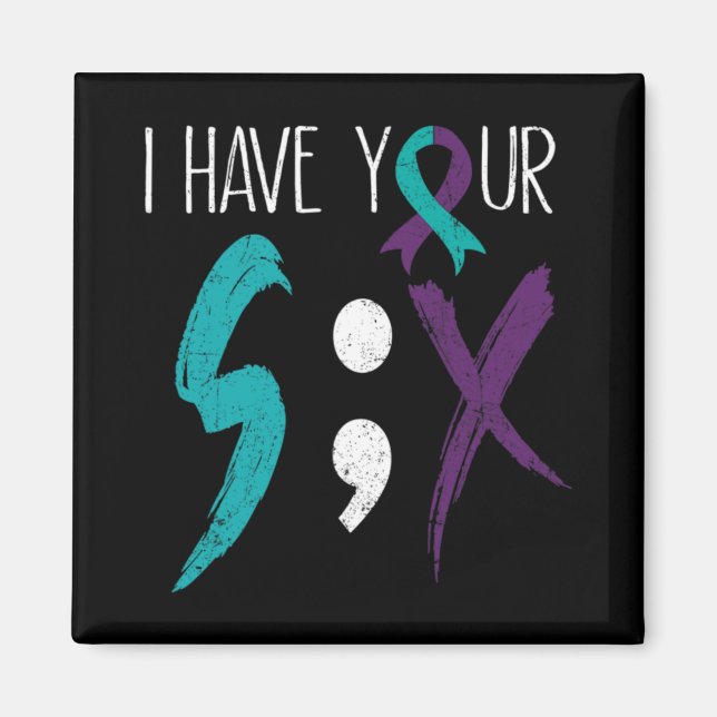 Imán I Have Your Six Military Suicide Prevention Awaren (Frente)