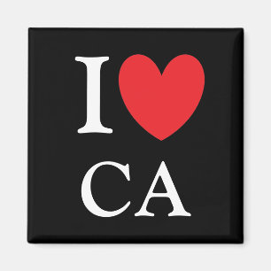 Imán I Heart California Magnet