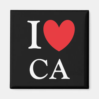 Imán I Heart California Magnet