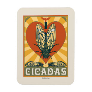Imán I Heart Cicadas