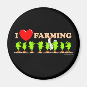 Imán I Heart Farming