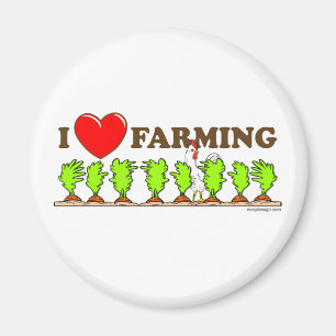 Imán I Heart Farming