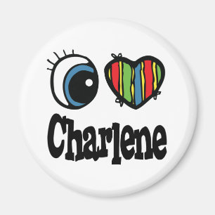 Imán I Heart (Love) Charlene