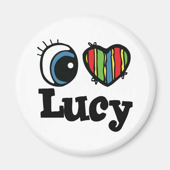 Imán I Heart (Love) Lucy (Frente)