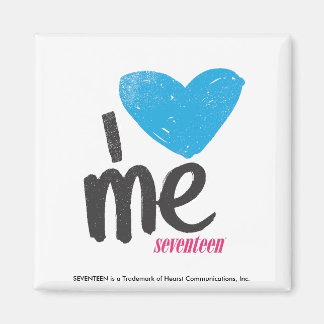 Imán I Heart Me Aqua (Frente)