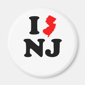 Imán I Heart NJ