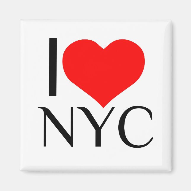 IMÁN I HEART NYC (Frente)