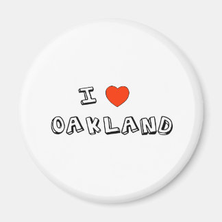 Imán I Heart Oakland