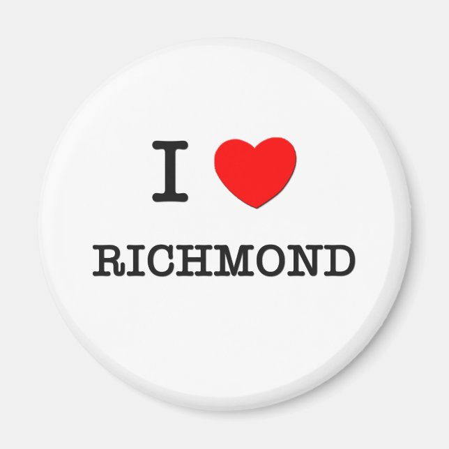 Imán I Heart RICHMOND (Frente)