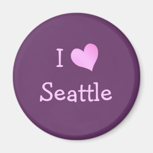 Imán I Heart Seattle