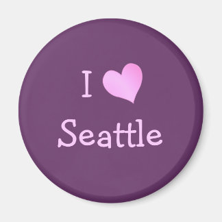 Imán I Heart Seattle