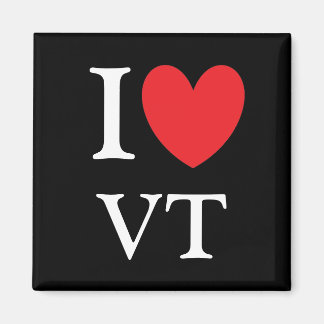 Imán I Heart Vermont Magnet