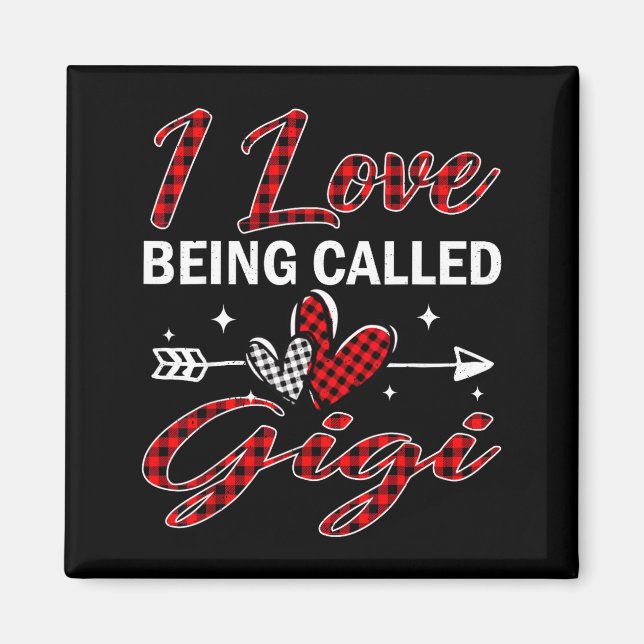 Imán I Love Being Called Gigi Xmas Christmas Family  (Frente)