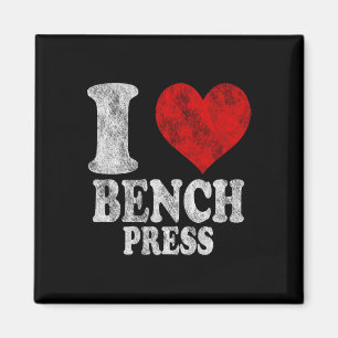Imán I Love Bench Press Vintage 1