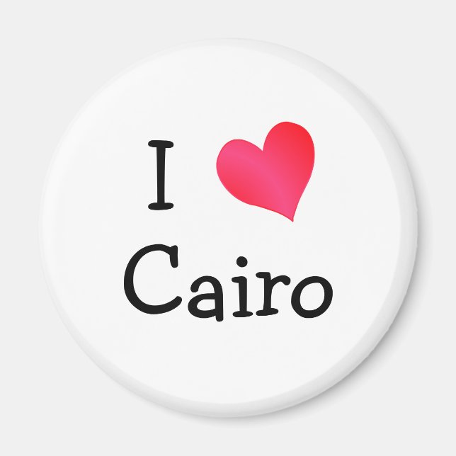 Imán I Love Cairo (Frente)