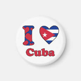 Imán I love Cuba