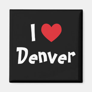 Imán I Love Denver
