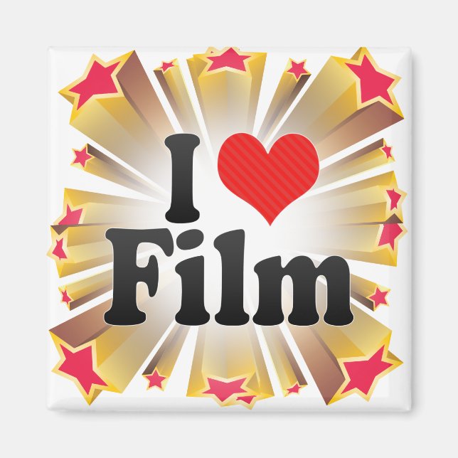 Imán I Love Film (Frente)