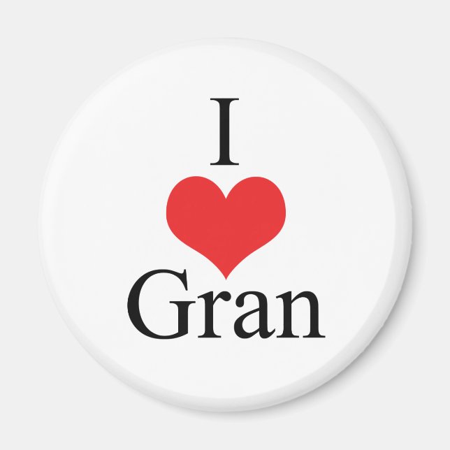 Imán I Love (Heart Gran) (Frente)