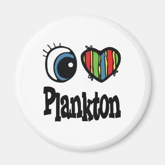 Imán I Love (Heart) Plankton