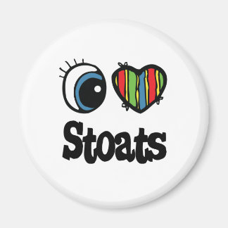Imán I Love (Heart Stoats)