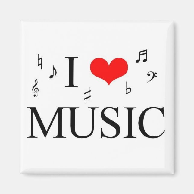 Imán i Love Music (Frente)