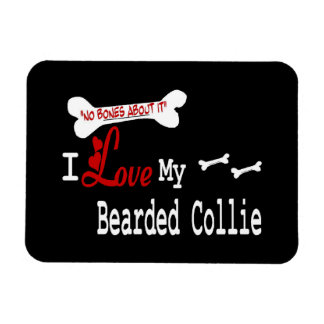 Imán I Love My Bearded Collie