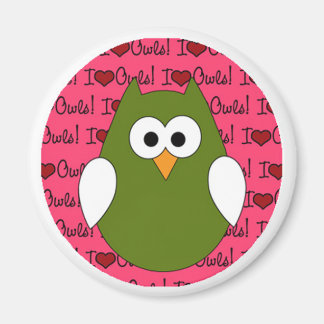 Imán I Love owls Magnet