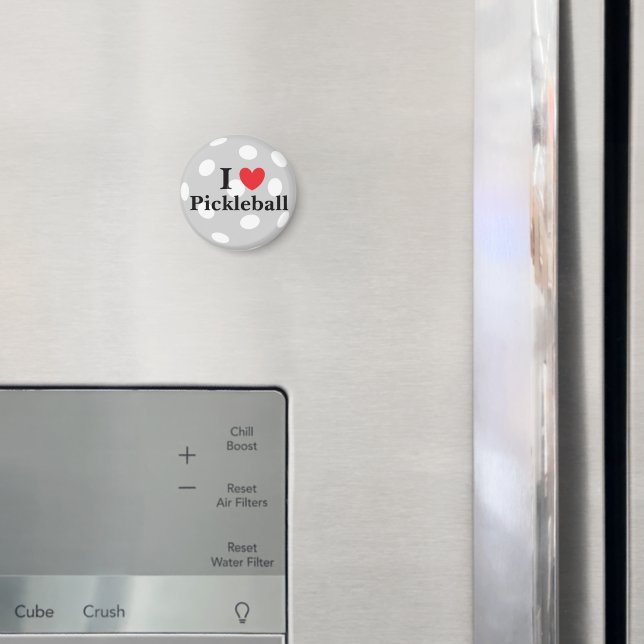 Imán "I Love Pickleball" Magnet (In situ (nevera))