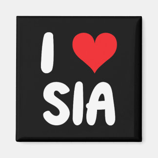 Imán I Love Sia - Heart