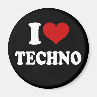 Imán I Love Techno