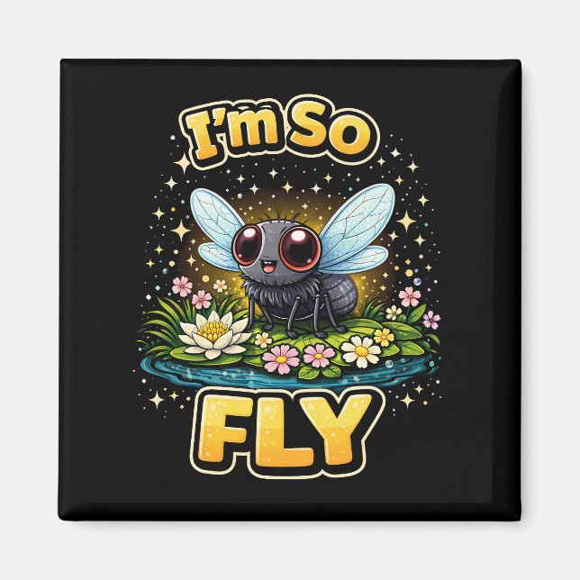 Imán I’m So Fly (Frente)