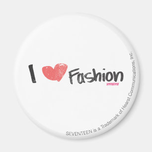 Imán I púrpura de la moda del corazón